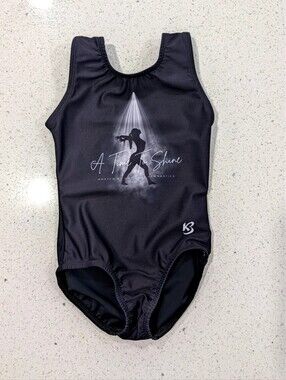 GREAT COMPETITION KBee Gymnastics Dance Leotard Child Small 6/7 A Time To Shine